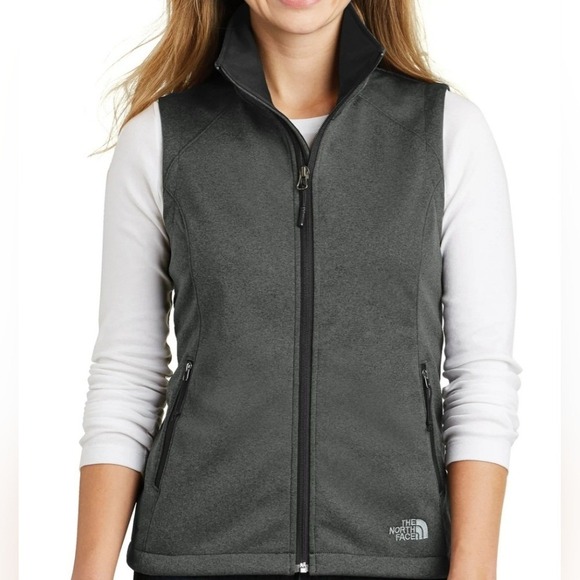The North Face Jackets & Blazers - The North Face Womens Shelbe Raschel Softshell Vest Gray Full Zip Small S/P